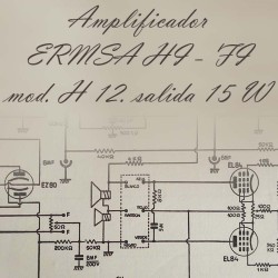 Amplificador ERMSA HI - FI...