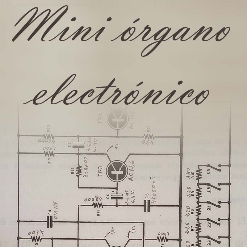 Mini órgano electrónico